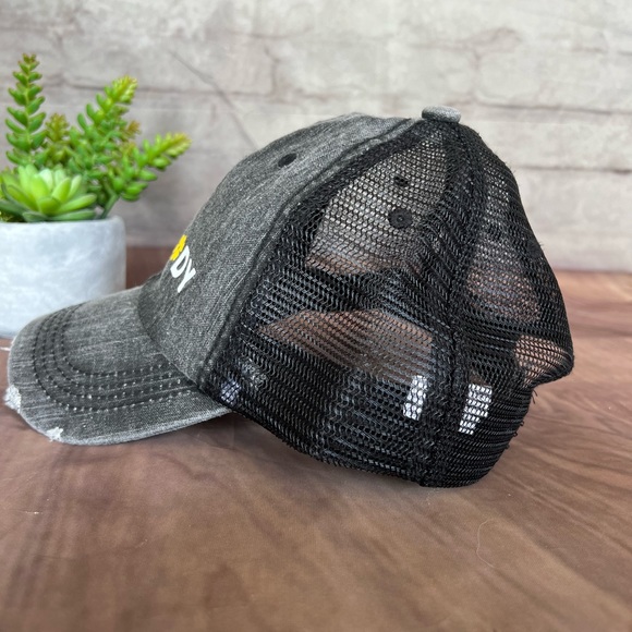 NWOT - VINTAGE TRUCKER HAT, DISTRESSED, ADJUSTABLE - Picture 6 of 11